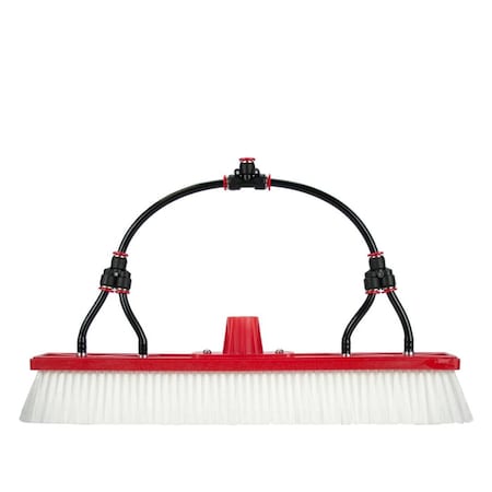 Tucker Double Trim with Euro Socket and Four Fan Jets  18 Inch T-18DT-Euro-ff